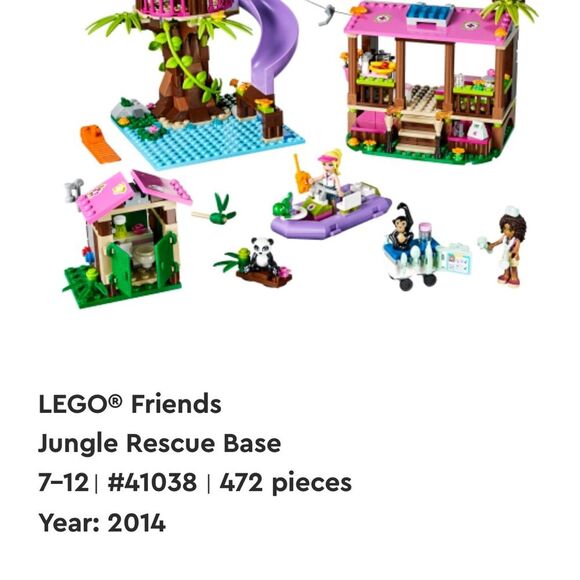 Lego Friends Jungle Rescue Base, 41038 - Picture 3 of 5